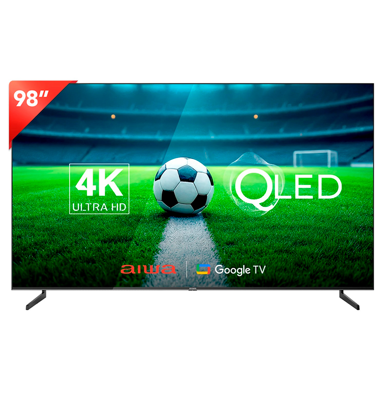 SMART TV 98| GOOGLE TV | ULTRA HD 4K | QLED | AW-98B4QFG AIWA