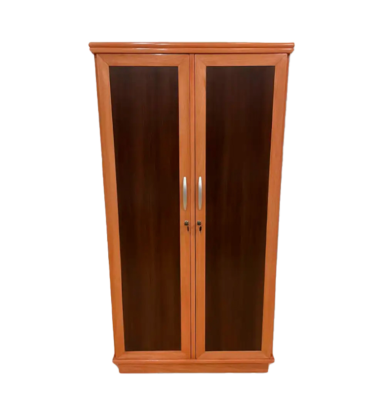 ROPERO IMPERIAL 2 PUERTAS COLOR: (CEDRO NATURAL)