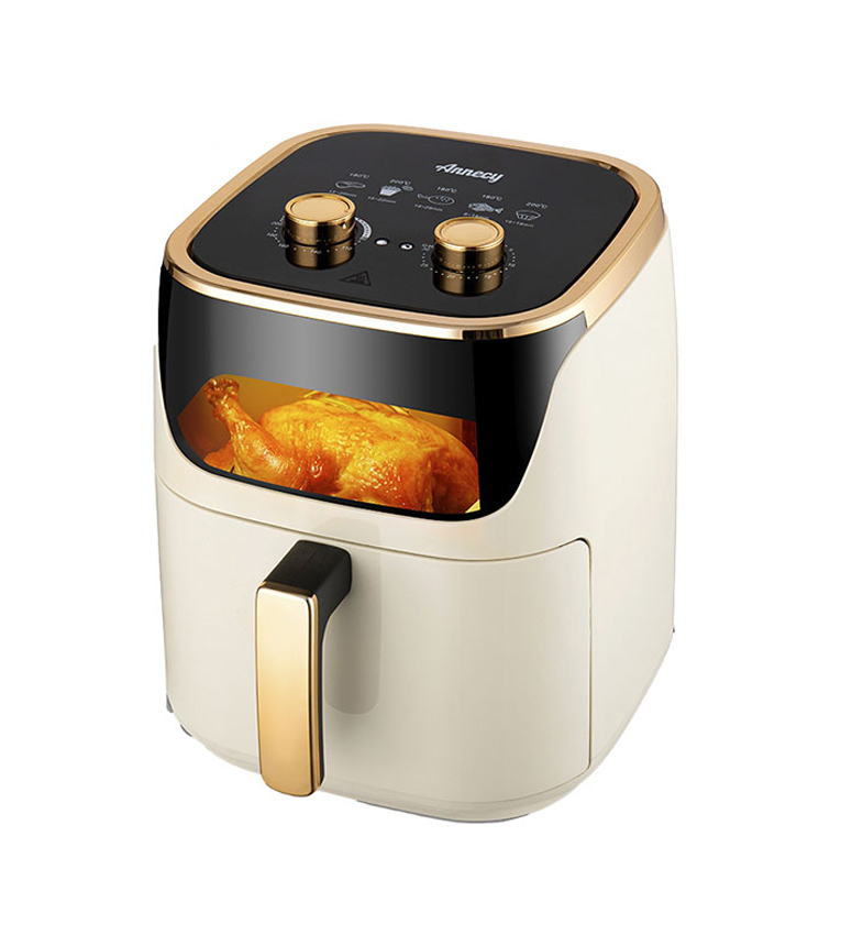 AIR FRYER ANNECY 7 LITROS 1.500W C/ VISOR Y PERILLA MANUAL REF. YC-701K