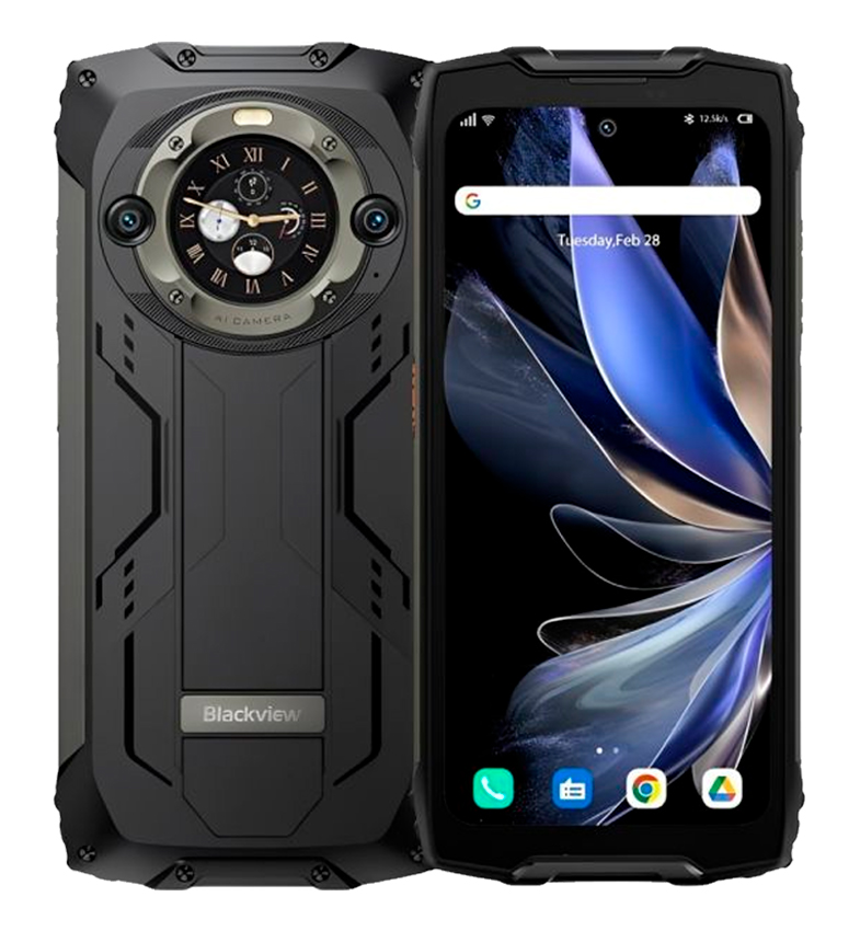 CELULAR BLACKVIEW BV9300 PRO 256GB/12GB 4G BLACK RESIST. GOLPES/AGUA