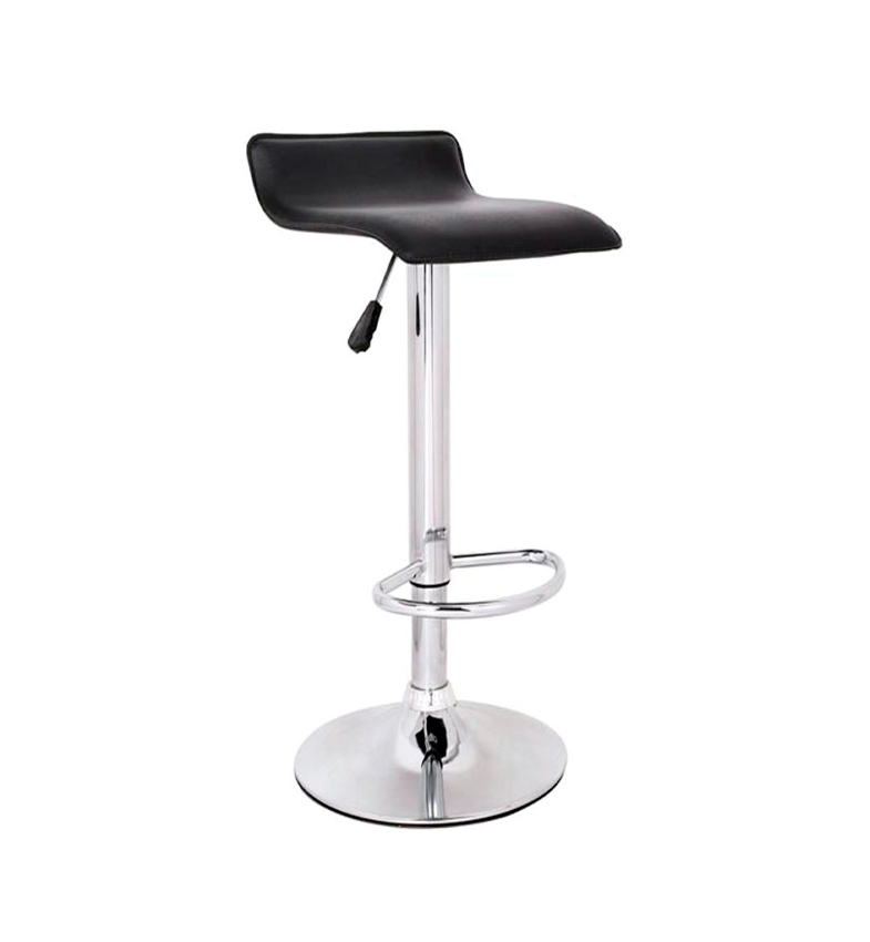 SILLA JHS-6033B-DE BAR-NEGRA