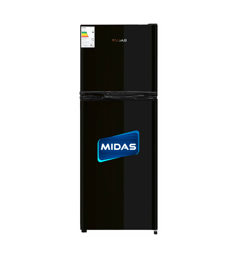 HELADERA MIDAS 400 LTS NEGRO MD-RHB400