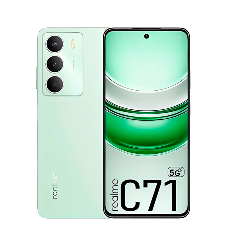 CELULAR REALME C71 RMX3943 DUAL 256GB/8GB 5G GREEN ANATEL