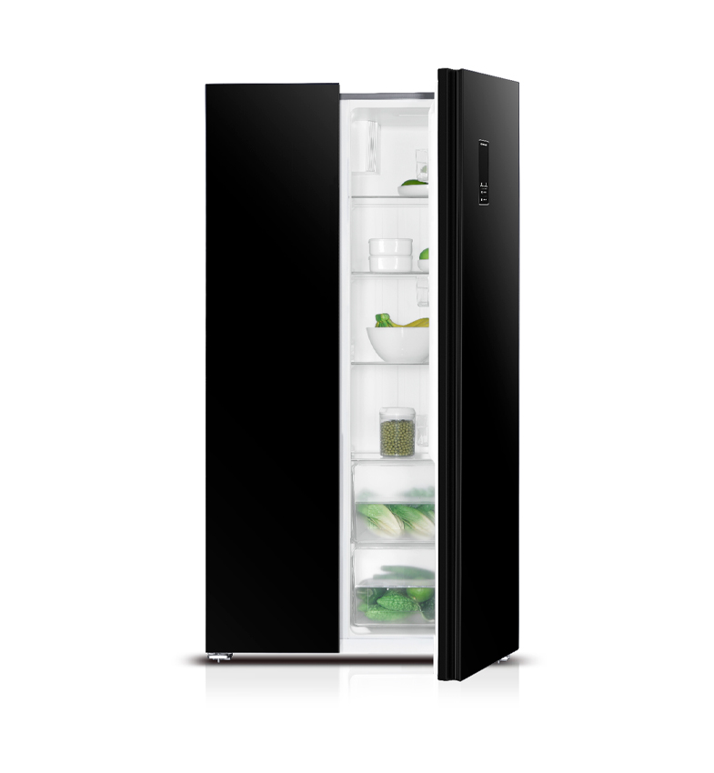 HELADERA MIDAS SIDE BY SIDE 500LTS- BLACK-MD-SBS500B