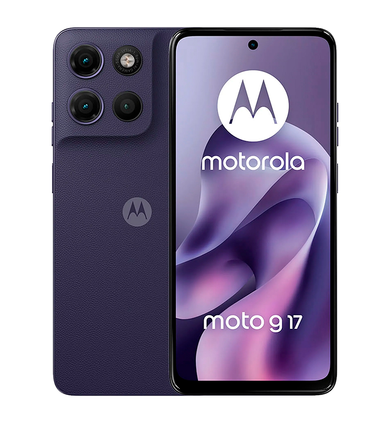 CELULAR MOTOROLA G17 POWER XT2623-5 DUAL 256GB/8GB RAM EVENING BLUE (ARANDANO)