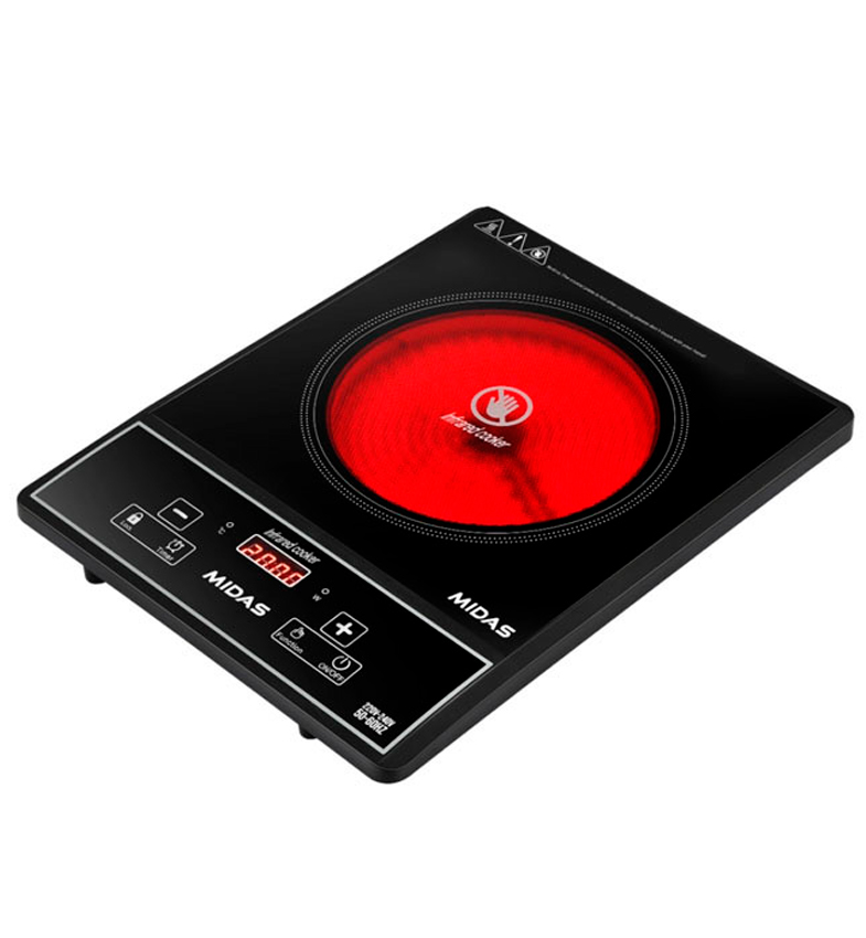 PLACA VITROCERAMICA MIDAS -MD-PVI23M SIN OLLA