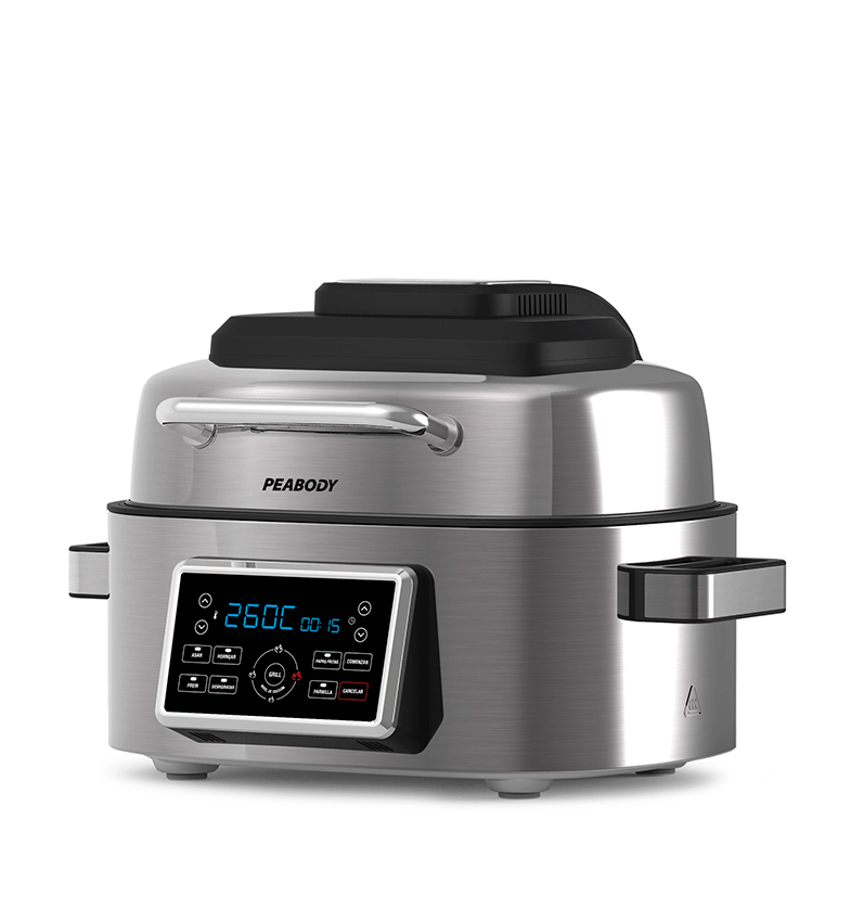 FREIDORA SIN ACEITE CON GRILL (PE-AFG01IX) PEABODY