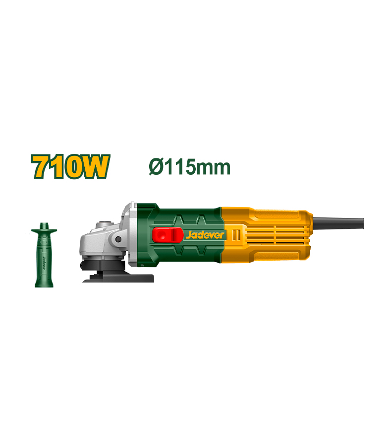 AMOLADORA 115MM 710W. JADEVER CAJA