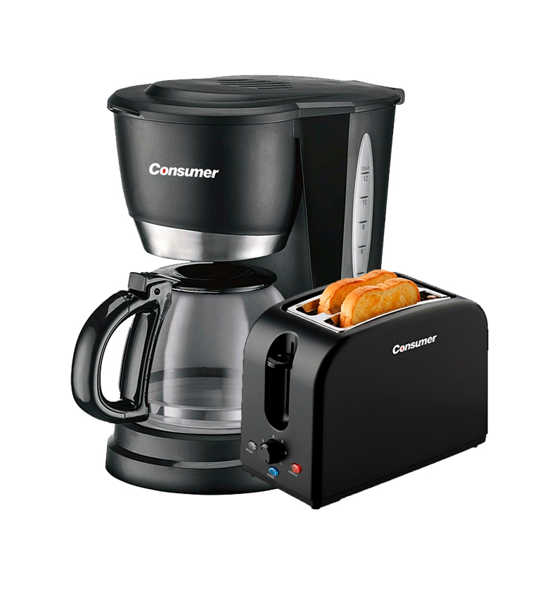 CAFETERA+TOSTADORA CONSUMER