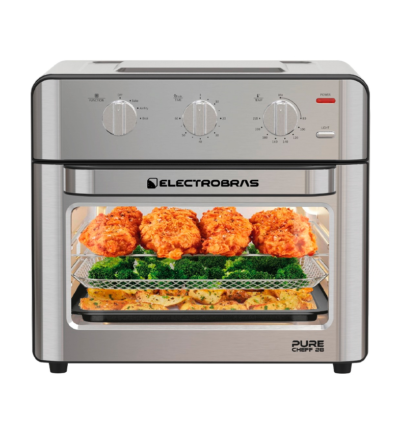 HORNO & AIR FRYER 28L PURE CHEFF