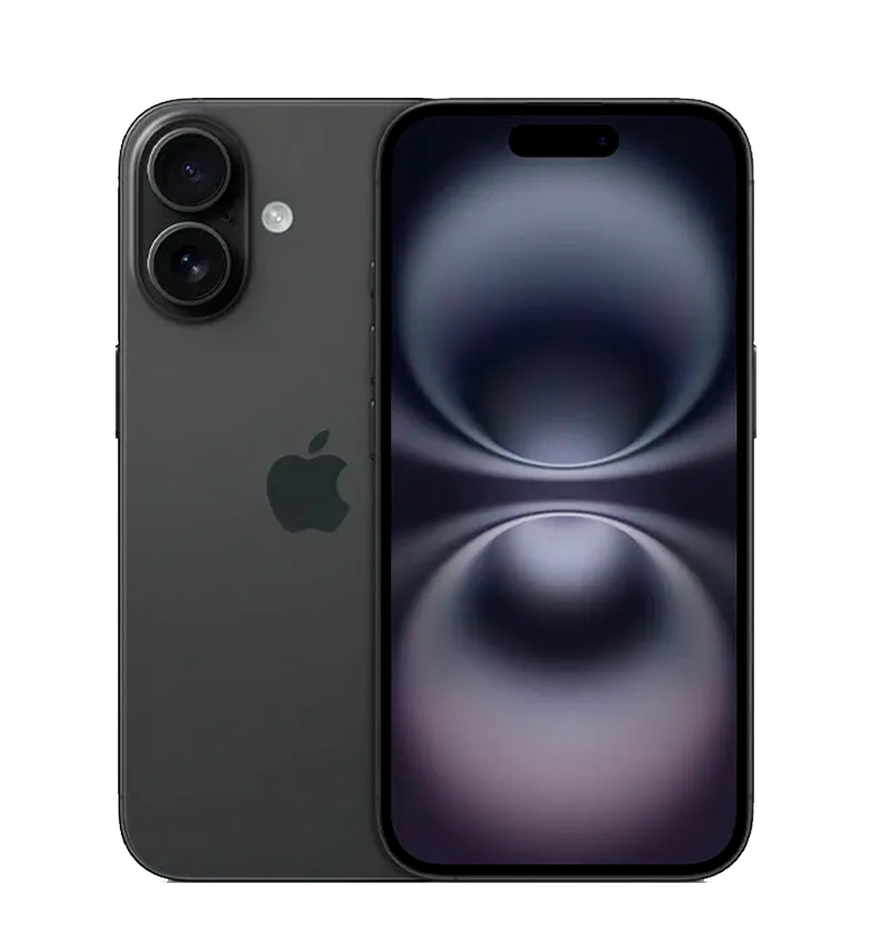 APPLE IPHONE 16 128GB BLACK SIM CARD ESIM A3287
