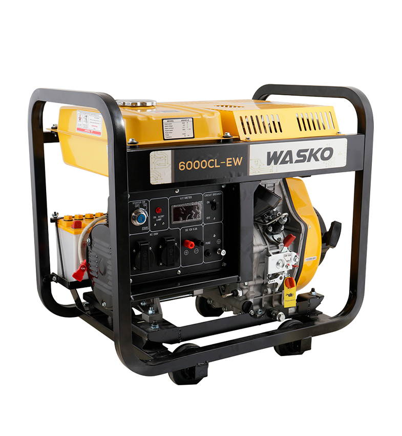 GENERADOR WASKO DIESEL AB. 5 KVA 220V