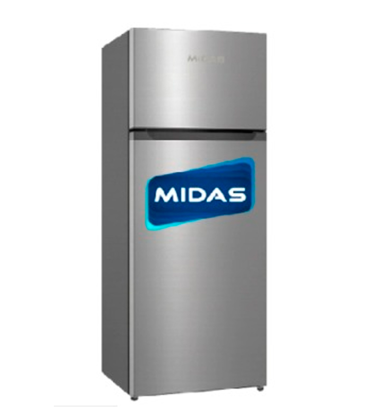 HELADERA MIDAS MD-MHX350 INOX LT F/H 2 PTAS