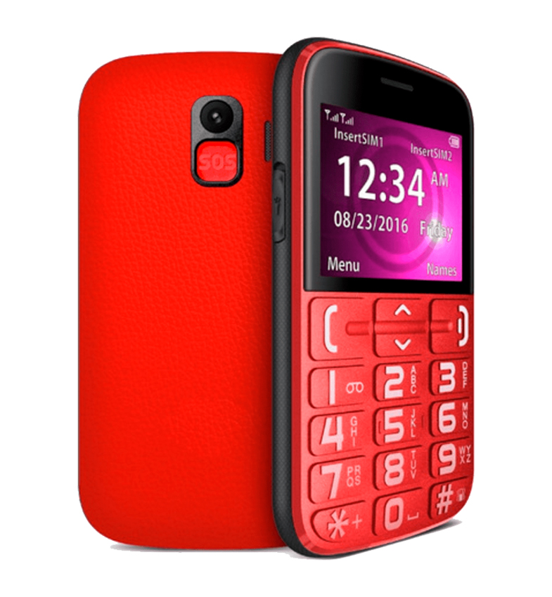 CELULAR BLU JOY J012 2.4 RED