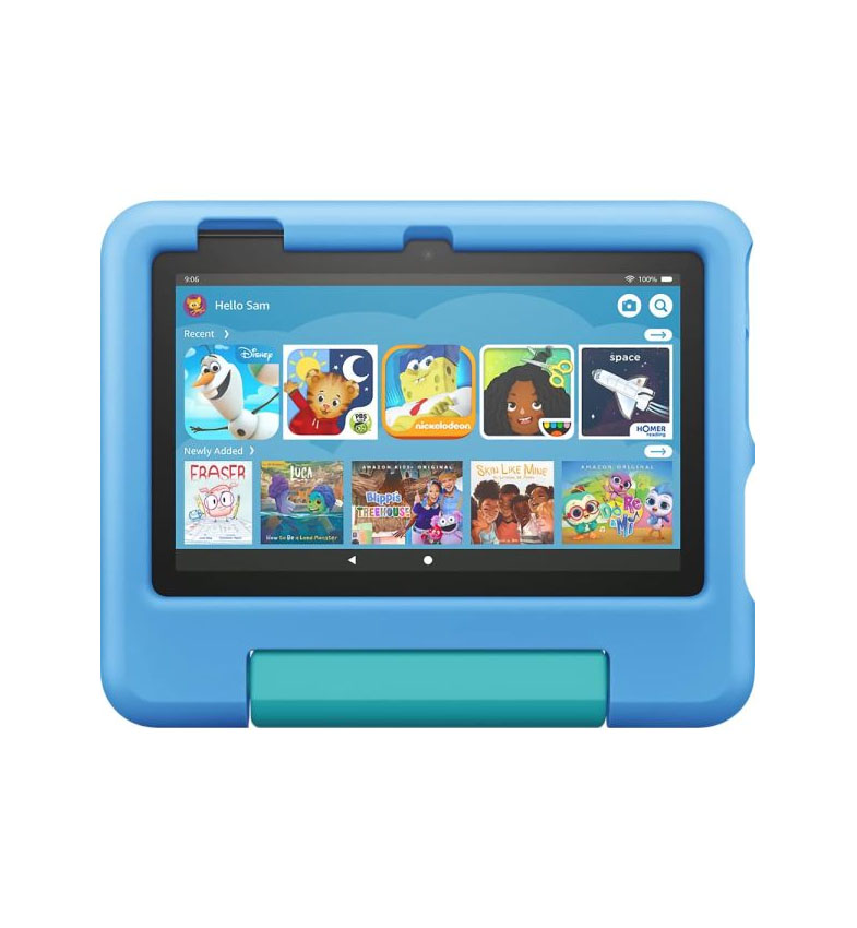 TABLET AMAZON FIRE 7 KIDS WIFI 2/16GB ALEXA BLUE 2022