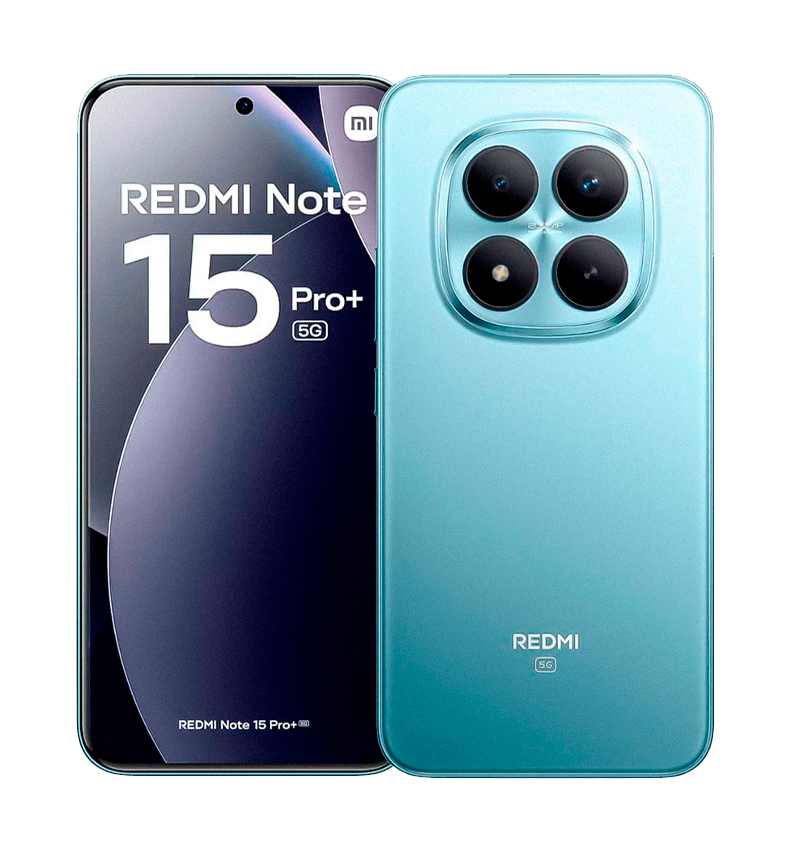 CELULAR XIAOMI REDMI NOTE 15 PRO+ 5G DUAL 512GB/12GB GLACIER BLUE
