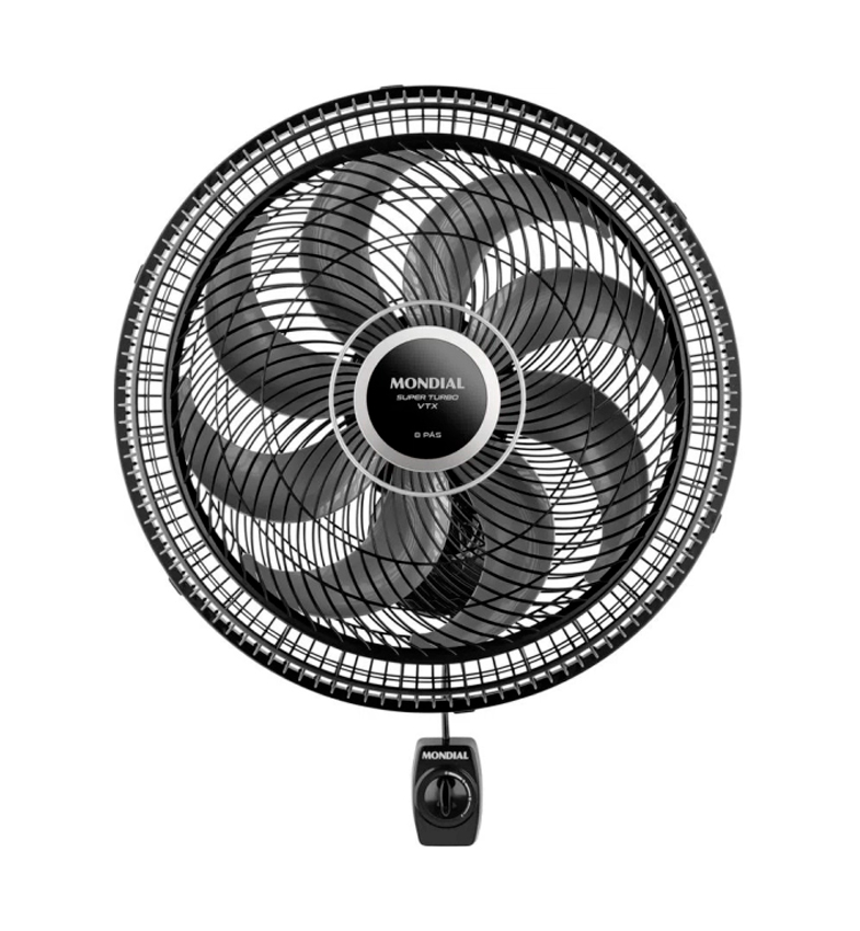VENTILADOR PARED 40CM - 8 ALETAS SUPER TURBO PARED 40