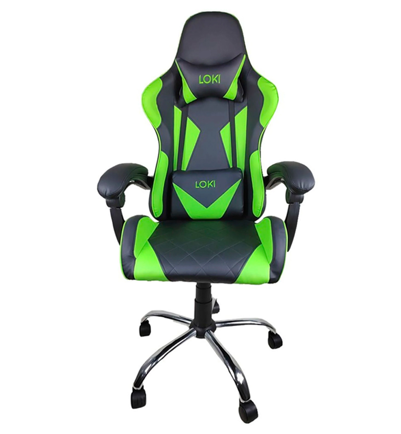 SILLA GAMER EMPOLI VERDE EM-GC01 LOKI