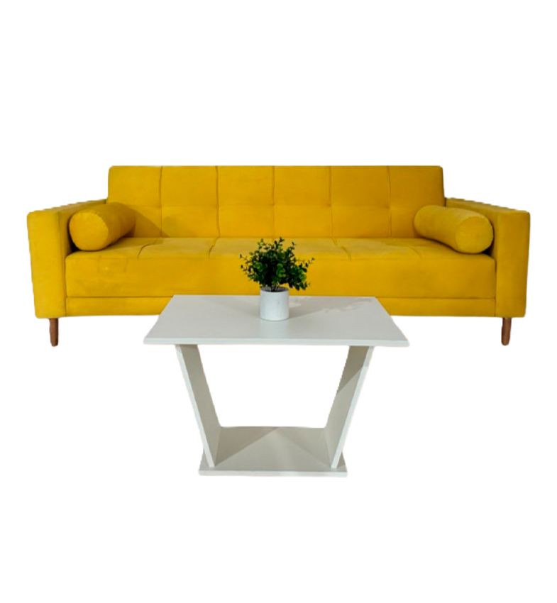 SOFA CAMA VALENZUELA AMARILLO