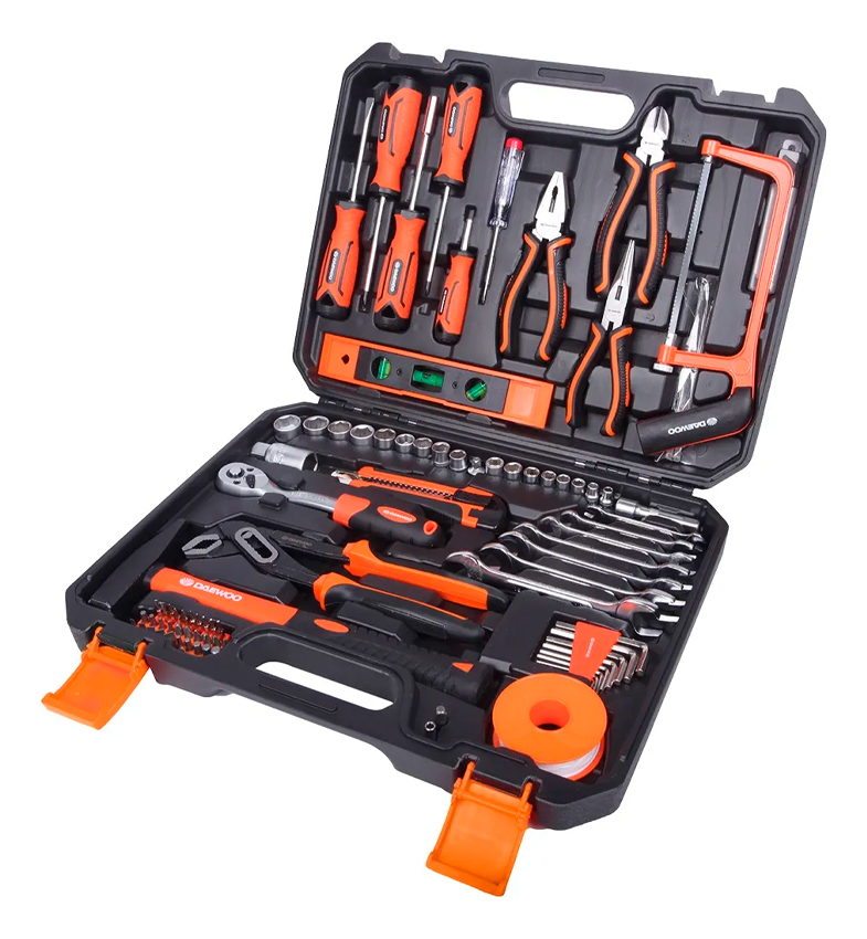 SET DE HERRAMIENTAS MANUALES 96 PIEZAS