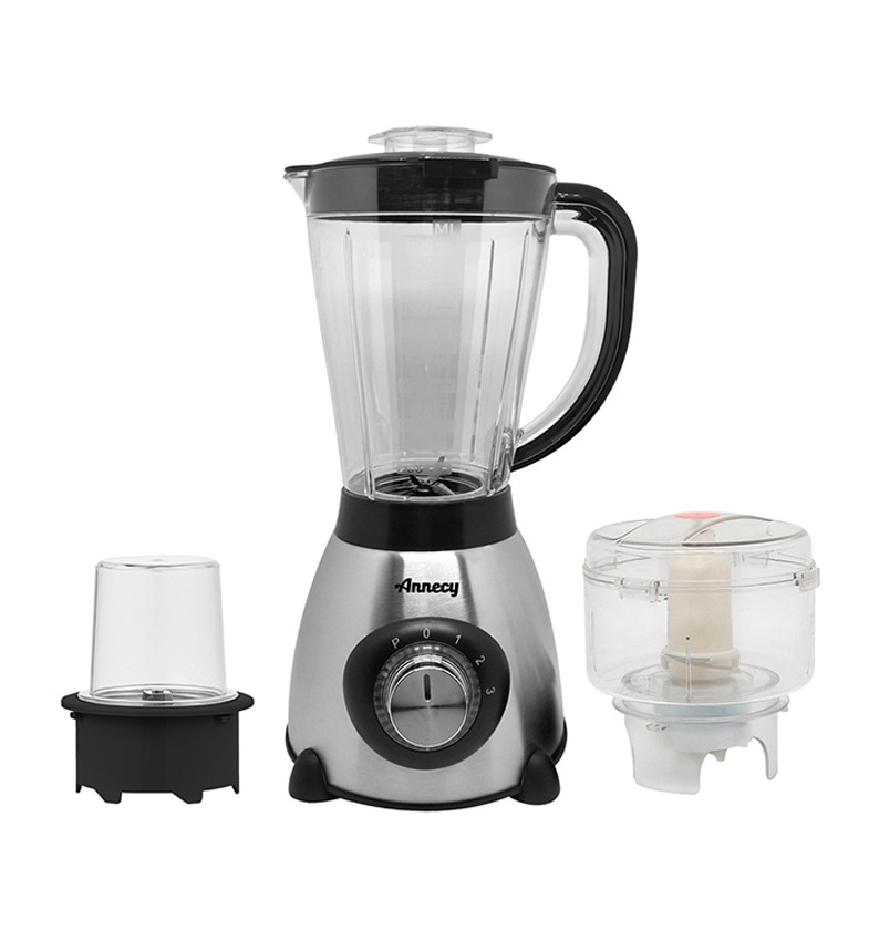 LUCUADORA ANNECY 3 EN 1 - 600W JARRA 1.5L PICADOR DE CARNE, GRANOS, FRUTAS, VERDURAS REF. OG-6493