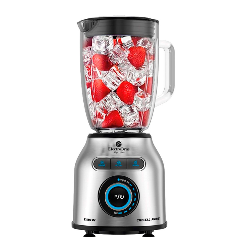 LICUADORA CRISTAL PRIME JARRA DE VIDRIO 1.8L 1200W
