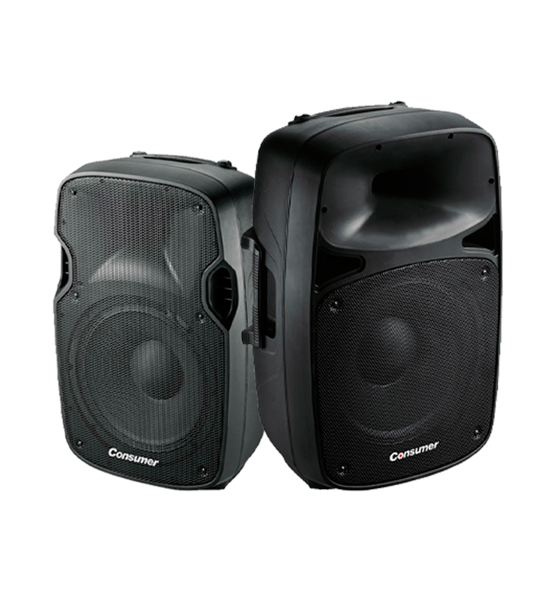 SPEAKER BOX DE 1000W+SPEAKER BOX DE 1500W CONSUMER