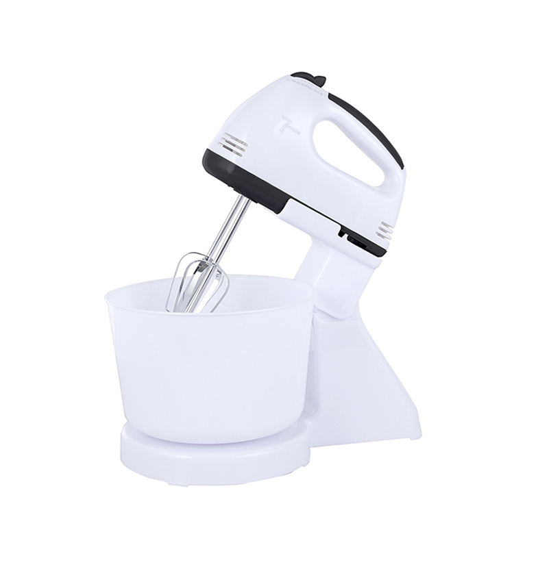 BATIDORA CON BASE Y BOWL C/AMASADOR Y BATIDOR 100W 7 VELOCIDADES C-615-1A ANNECY