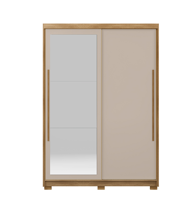 ROPERO MOVELMAX DUBAI INFINITY 2PTAS CORRED C/ESPEJO NATURE/FENDI