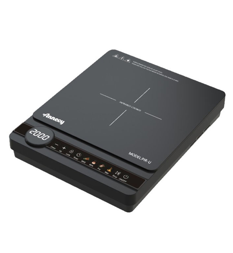 COCINA ELECTRICA INFRARROJA ANNECY 2.000W MULTIFUNCION REF. PIR-U