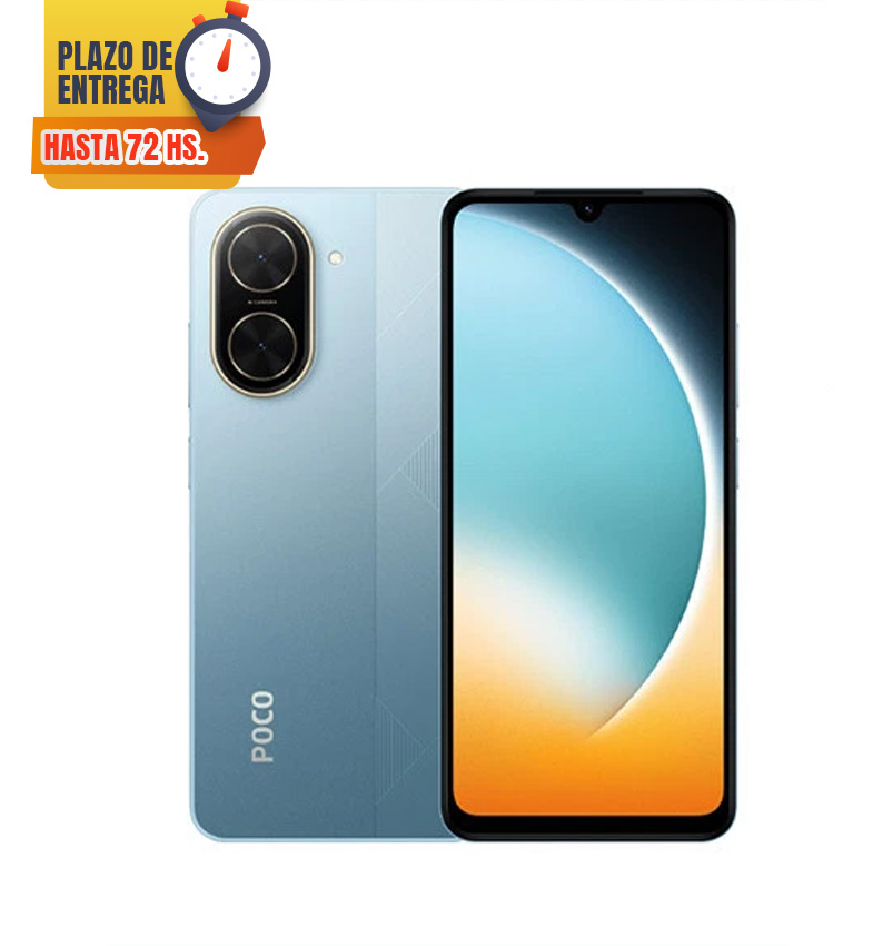 CELULAR XIAOMI POCO C71 DUAL 128GB/4GB RAM BLUE