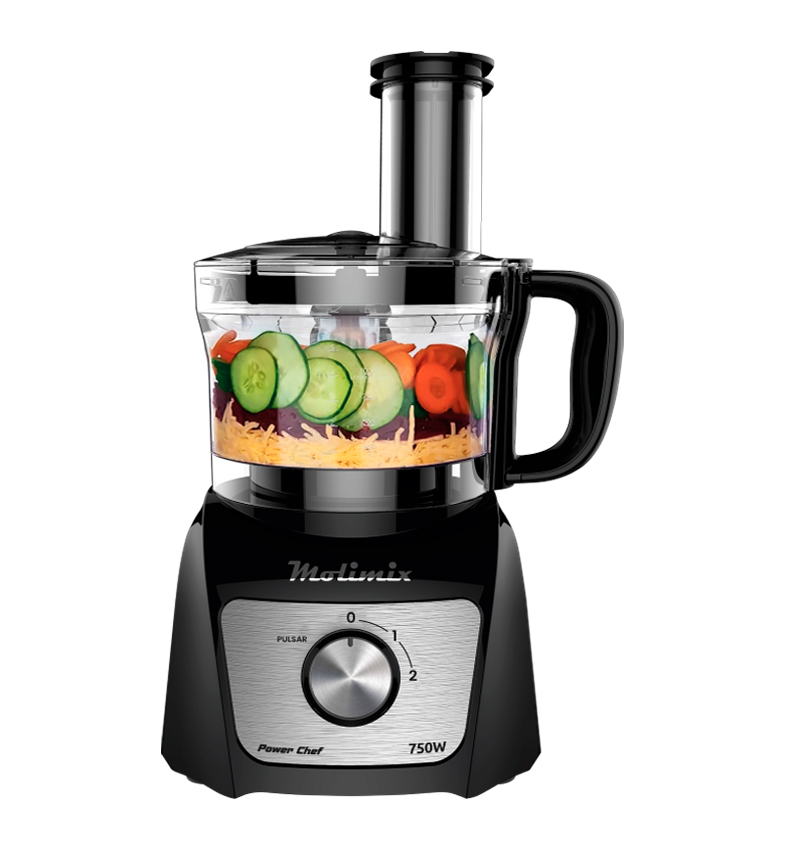 MULTIPROCESADOR - POWER CHEF 750W - CAPACIDAD 1.0L