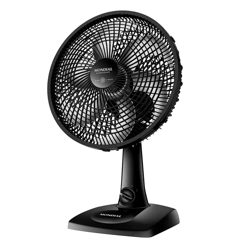 VENTILADOR MESA 30CM - BLACK SUPER POWER 30