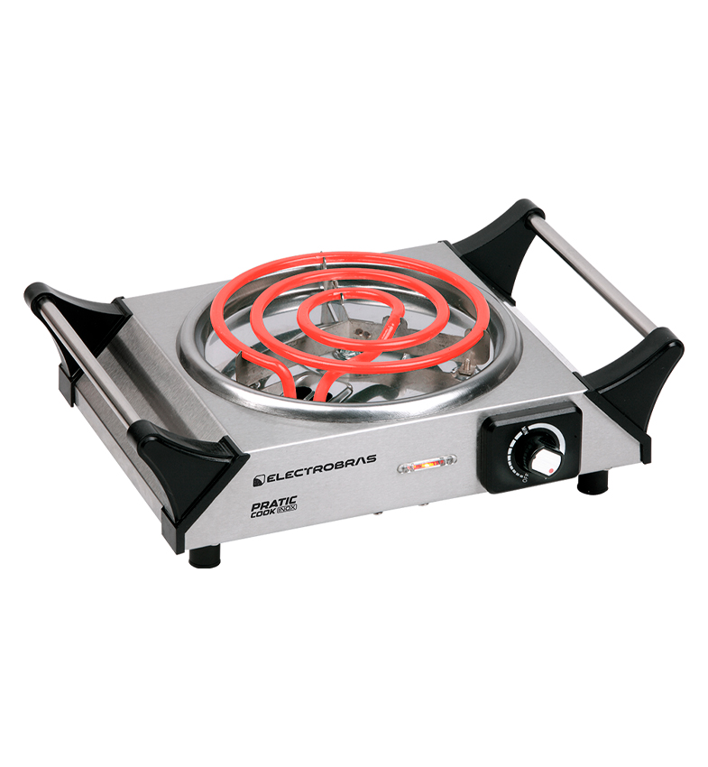 PLACA ELECTRICA ESPIRAL PRATIC COOK INOX