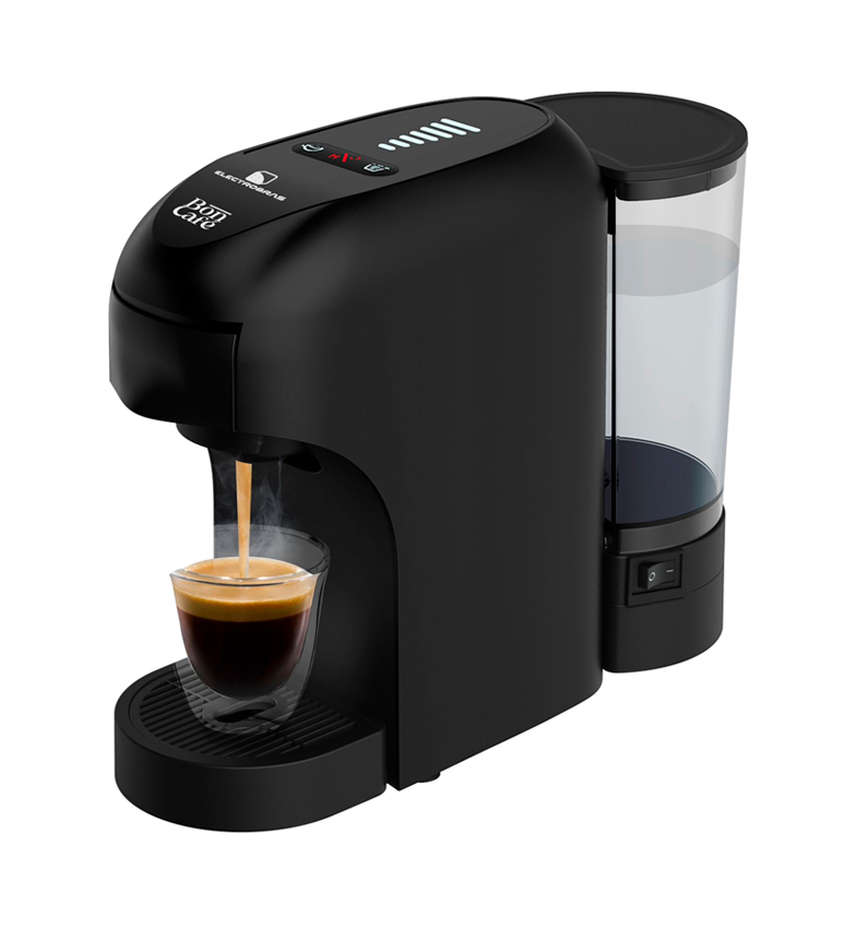 CAFETERA MULTICAPSULAS - 3 EN 1 BON CAFE - NEGRO
