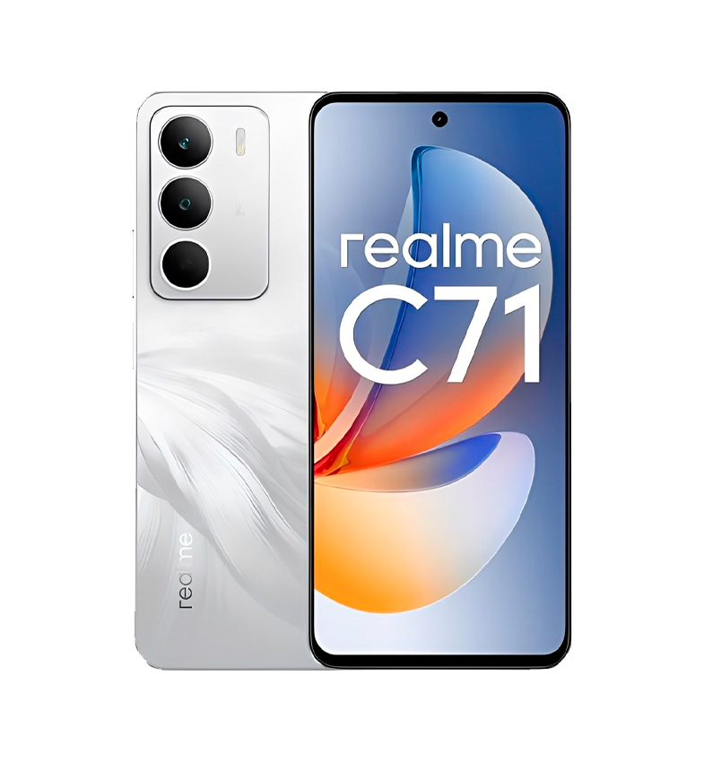 CELULAR REALME C71 RMX5303 DUAL 256GB/8GB 4G WHITE SWAN ANATEL