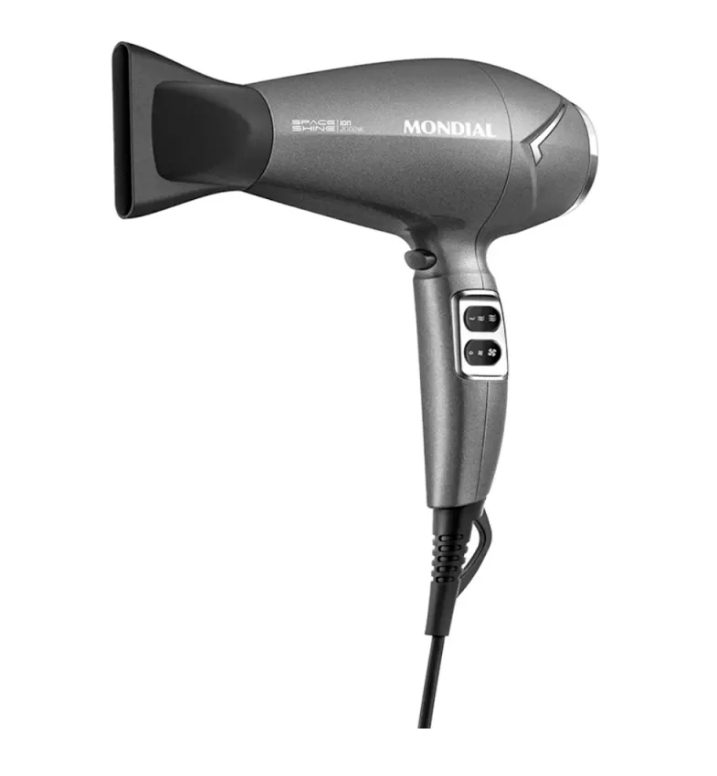 SECADOR DE CABELOS SPACE SHINE GRAFIT