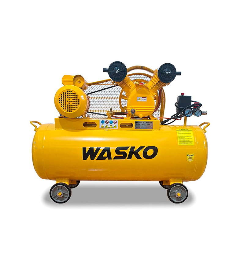 COMPRESOR A CORREA WASKO 3HP 220V 100L