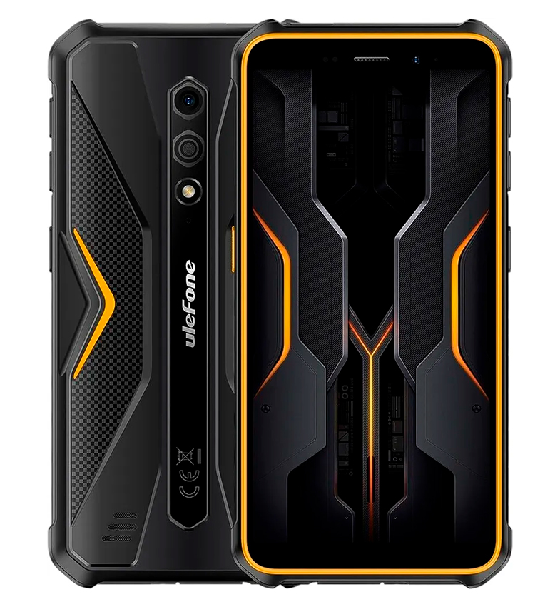 CELULAR ULEFONE ARMOR X12 PRO RUGGED DUAL 64GB/4GB LTE NFC ORANGE / BLACK