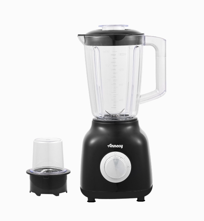 LICUADORA ANNECY 2 EN 1 - 300W JARRA PLASTICA 1.5 LITROS NEGRO REF. OG-886N01