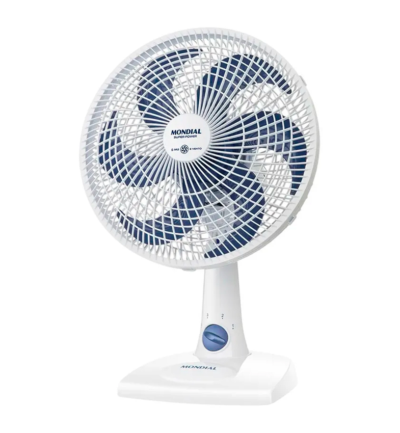VENTILADOR MESA 30CM - WHITE SUPER POWER 30