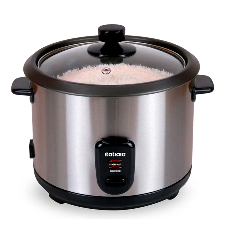 OLLA ELECTRICA DE ARROZ - 8 TAZAS TAPA DE VIDRIO