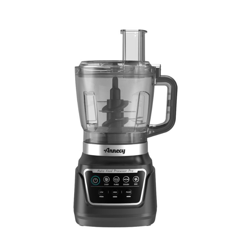 MULTIPROCESADOR ANNECY JARRA PLASTICA 2L 3 VELOCIDADES + PULSADOR 700W C/ ACC. PARA VARIOS CORTES REF.: FP12