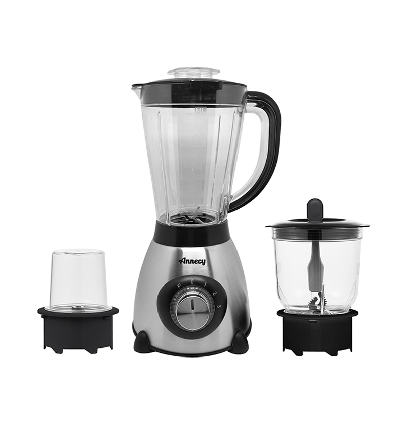 LUCUADORA ANNECY 3 EN 1 - 600W JARRA 1.5L PICADOR GRANOS, FRUTAS, VERDURAS REF. OG-6491