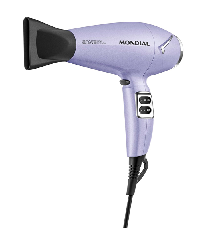 SECADOR DE CABELLOS SPACE SHINE LILAS