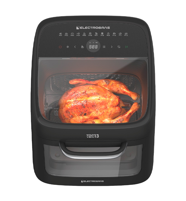 HORNO & AIR FRYER 13L TOP VIEW 13