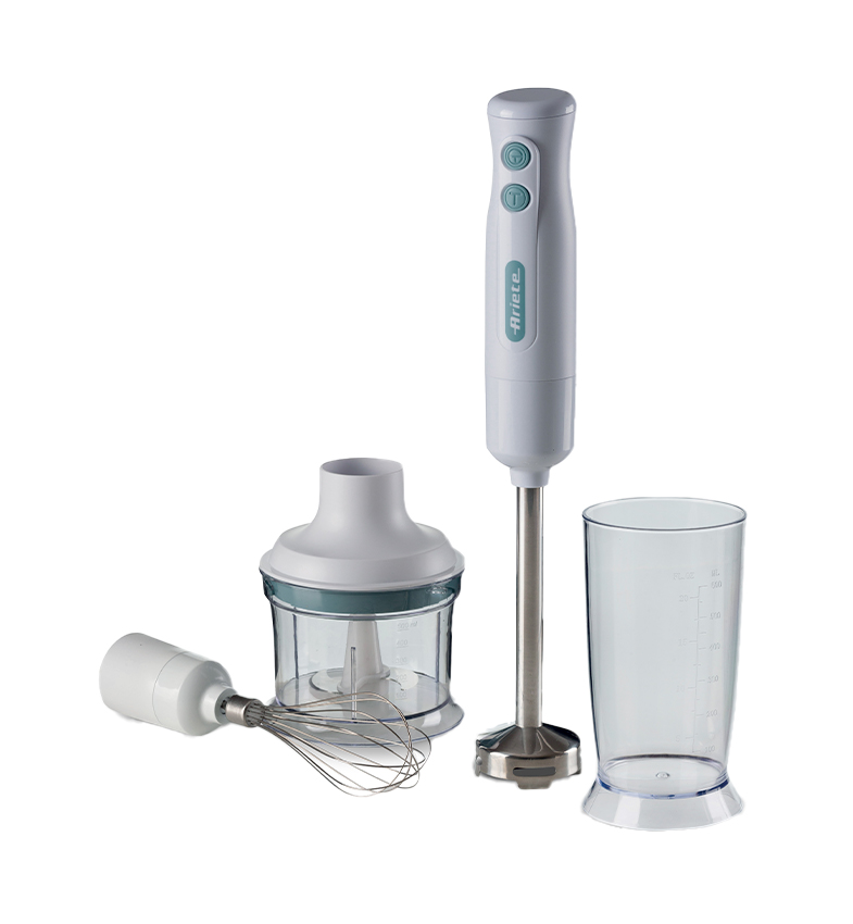 MIXER 3EN1 ARIETE BLANCO/AZUL METAL