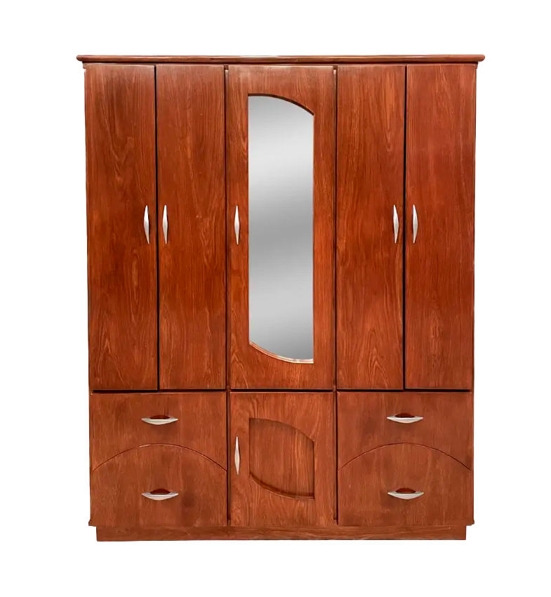 PLACARD DE 5 CUERPOS LA CERRADO COLOR: NOGAL