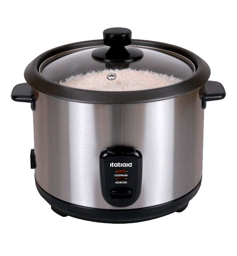 OLLA ELECTRICA DE ARROZ - 10 TAZAS TAPA DE VIDRIO