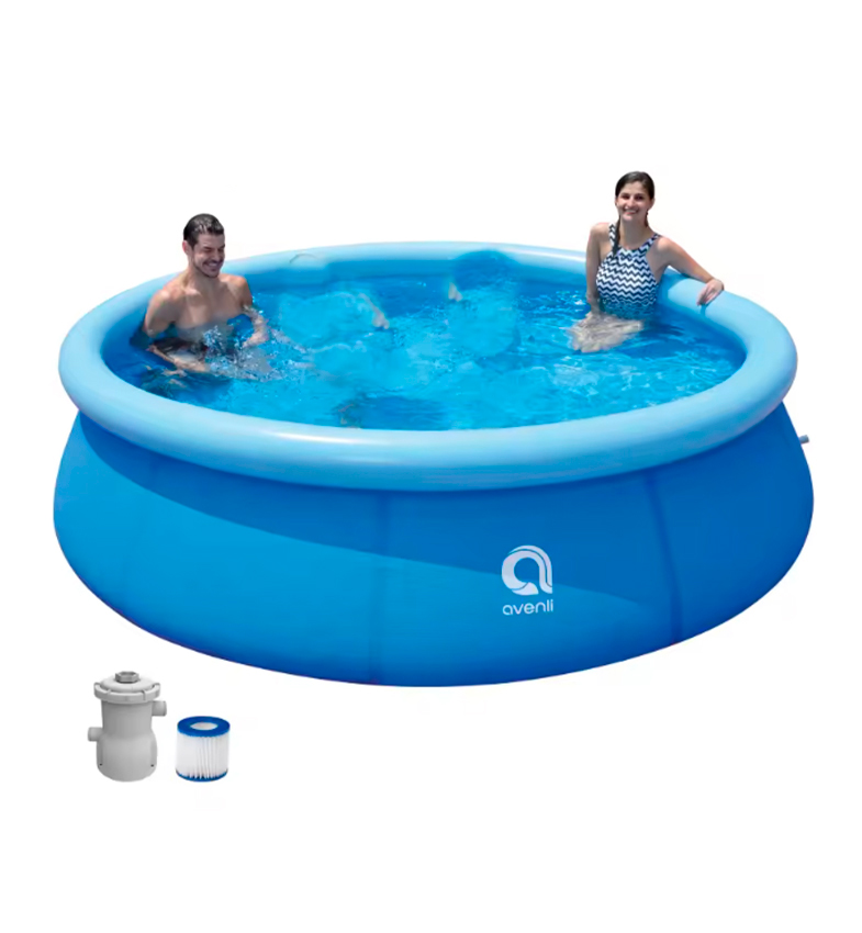 PISCINA INFLABLE CIRCULAR C/ FILTRO 5.300L 3,6M X 76CM REF. 17794